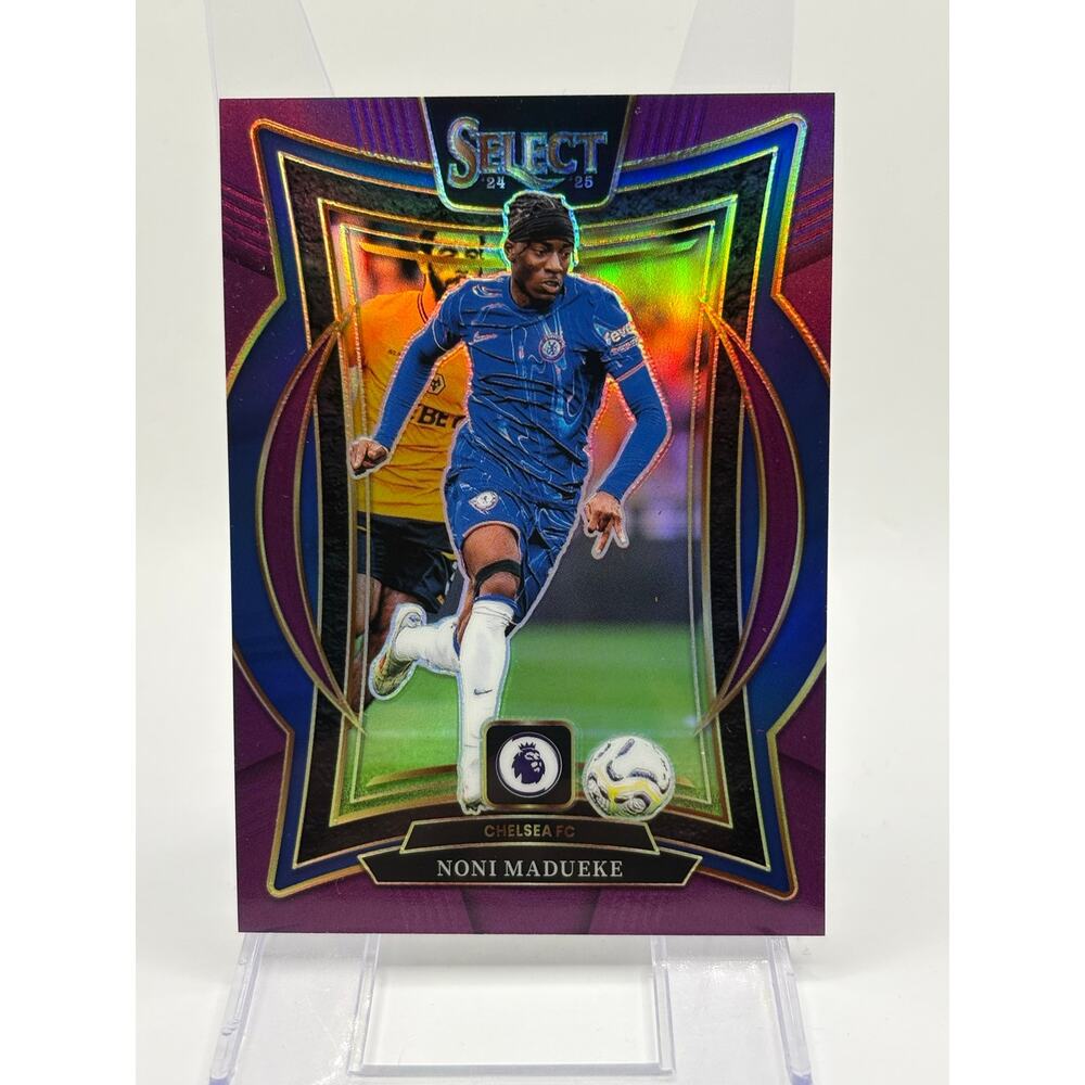 2024-25 Panini Select Noni Madueke Terrace Level Purple Prizm 67/149 SP Chelsea